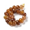 Natural Agate Beads Strands G-G021-03B-16-3