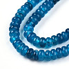 Dyed Natural White Jade Beads Strands X-G-T139-57A-04-3