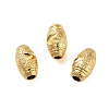 Texture Brass Beads KK-S379-02G-A-1