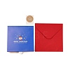 Square 3D Pop Up Paper Greeting Card AJEW-P123-A04-2