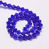 Imitate Austrian Crystal Bicone Glass Beads Strands LS-GLAA-F029-4x4mm-06-2