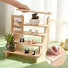 5-Tier Assemble Wood Display Riser Stands ODIS-WH0095-019B-3