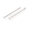 Tarnish Resistant 304 Stainless Steel Links connectors X-STAS-Q229-01-3