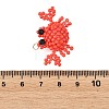 Glass Seed Beaded & Natural Black Onyx Pendants PALLOY-MZ01389-3