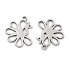 201 Stainless Steel Pendants STAS-F337-08P-2