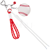 1Pc Sports ThemePU Leather Keychains KEYC-SP0001-67E-1