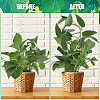 4Pcs 4 Styles Iron Flower Plant Supports FIND-CN0001-62B-6