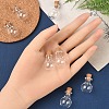 DIY Glass Bottle Pendants Making Kits DIY-YW0011-05-4