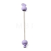 Plastic Beadable Keychain Bar for Jewelry Making DIY Crafts AJEW-C040-01A-1-1