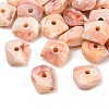 Two Tone Opaque Acrylic Imitation Gemstone Beads OACR-T033-08A-2