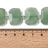 Natural Green Aventurine Beads Strands G-P434-25-5