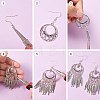 DIY Chandelier Dangle Earring Making Kit DIY-SZ0008-65-3