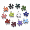 201 Stainless Steel Enamel Charms STAS-N088-18-1