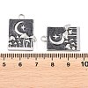 304 Stainless Steel Enamel Pendants STAS-K293-19P-04-3