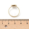 Adjustable Brass Pad Ring Settings KK-K414-10A-G-4