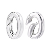 Sterling Silver Spring Gate Rings STER-WH0004-081-1