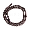 Natural Lepidolite/Purple Mica Stone Beads Strands G-H335-B03-4mm-A-3