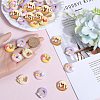 SUNNYCLUE 50Pcs 5 Styles Opaque Resin Imitation Food Cabochons RESI-SC0002-94-3