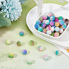 160Pcs 8 Colors Imitation Pearl Acrylic Beads OACR-SC0001-15-4