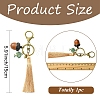 Wood & Alloy Keychains KEYC-YW00262-2