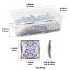 1 Bag Glass Cabochons GGLA-FS0001-19B-4