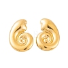 Ion Plating(IP) 304 Stainless Steel Stud Earrings for Women EJEW-P279-50G-1