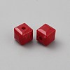 Opaque Acrylic Beads MACR-WH20001-13D-2