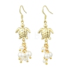 304 Stainless Steel Pendant Dangle Earrings EJEW-JE07232-5