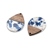 Resin and Walnut Pendants LS-FIND-R051-15A-2