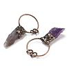 Natural Amethyst Big Pendants G-H332-06R-01-2