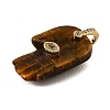 Natural Tiger Eye Carved Pendants GG-CBA5963-01H-NH-2