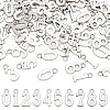 12 Sets Tibetan Style Alloy Pendants TIBEP-ME0001-12AS-1