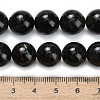 Natural Glaucophane Beads Strands G-L642-B03-12mm-5