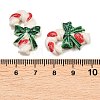 Christmas Opaque Resin Cabochons RESI-XCP0002-66C-3