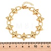 Punk 304 Stainless Steel Spiked Link Chain Bracelets for Women SA-H001-21G-5