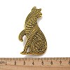 Persian Cat Alloy Brooches JEWB-Q004-03AG-6