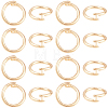 20Pcs Brass Open Jump Rings KK-BBC0023-10E-1