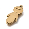 Children's Day 304 Stainless Steel Pendants STAS-E532-01G-B-2