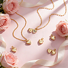 10Pcs Brass Micro Pave Clear Cubic Zirconia Locket Pendants KK-UN0006-27-4
