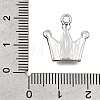UV Plating Alloy Crystal Rhinestone Pendants RB-CBAD37D-34P-3