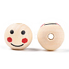 Unfinished Natural Wood Beads WOOD-N016-20mm-01-2