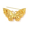 Butterfly Zinc Alloy Rhinestone Brooches for Backpack Clothes JEWB-S027-04D-2