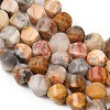 Natural Crazy Agate Beads Strands G-P611-C06-01-4
