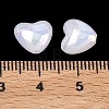 Plating Opaque Acrylic Imitation Shell Beads OACR-P039-07A-3