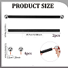 2 Bags Iron Outdoor Lamp Post Cross Arm Ladder Stand FIND-PH0061-76P-2