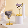Iron Moon Mineral Rock Display Stands ODIS-WH0030-240G-4