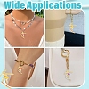 8Pcs 4 Colors Alloy Enamel Pendants FIND-YW0013-04-6