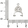 Brass Micro Pave Clear Cubic Zirconia Pendant Bails KK-L229-033P-3