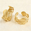 Ocean Animals 304 Stainless Steel Cuff Open Rings OU3325-14-2