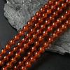 Natural Carnelian Beads Strands X-GSR8MM060-1-1